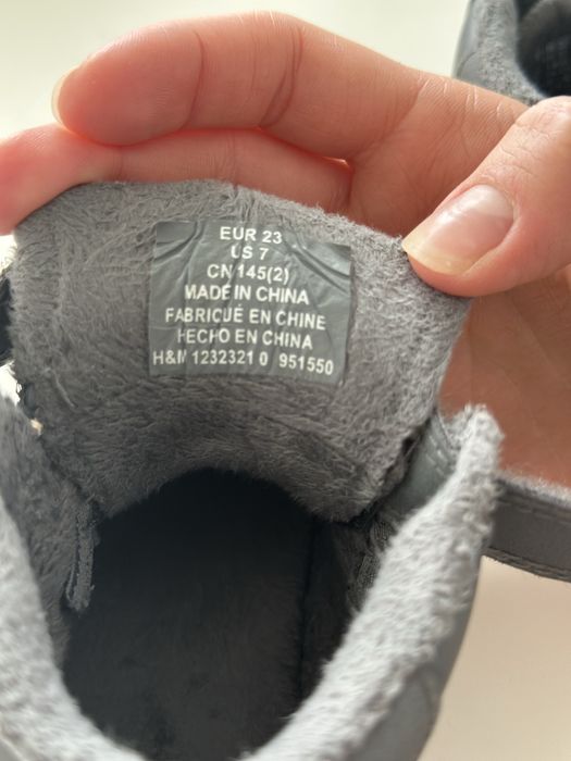 Черевики дитячі h&m демісезонні