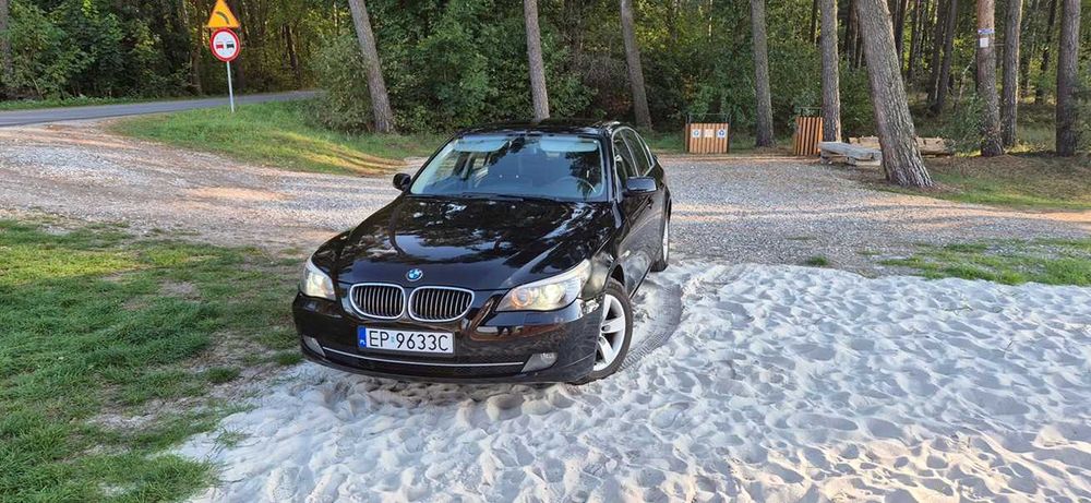 BMW e60 523i N53B25, 2007 rok LCI - uszkodzony silnik
