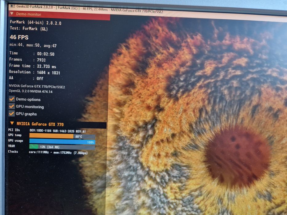 2GB Відеокарта NVIDIA GEFORCE GTX 770 2GB 256bit Стан гарний