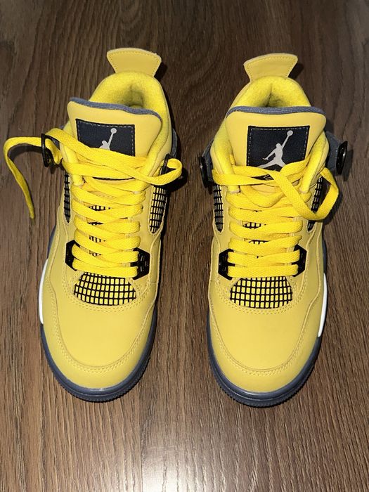 Buty nike Air Jordan 4 Lighting roz 39 żółte nowe