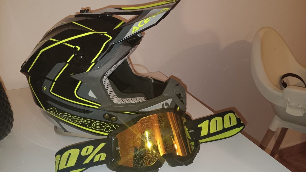 Capacete motocross