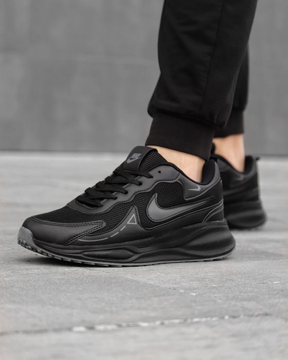 Кросівки Кроссовки Nike running Black Чёрный Чорний Кросовки демісезон