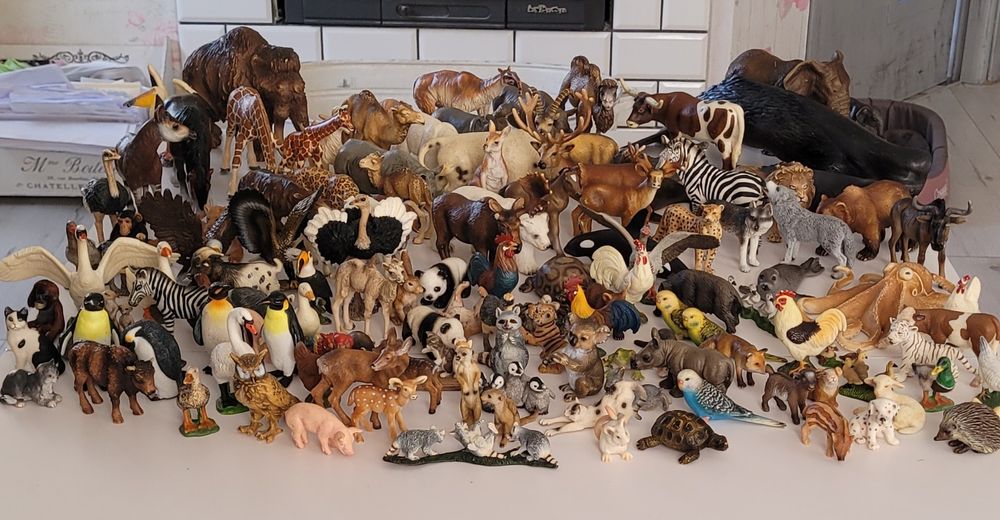 Kolekcja figurek zwierząt Schleich