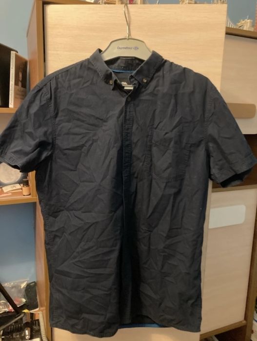 koszula gladka z krotkim rekawem