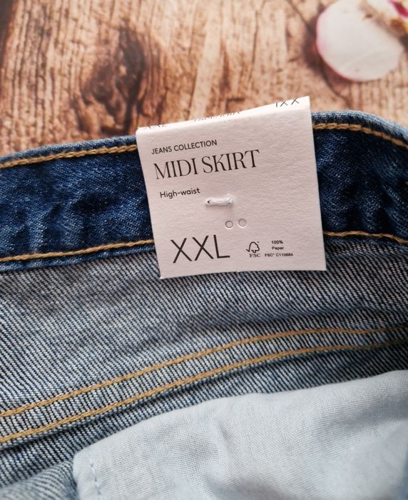 Spodnica Mango, Długość midi, XXL-44