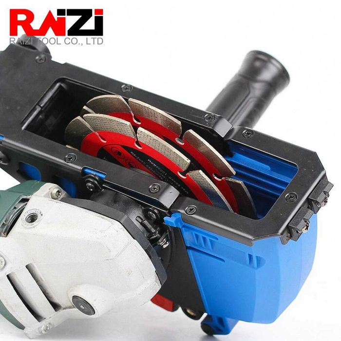 Насадка Штроборез на 115 и 125 болгарку + 2 диска, Кожух для болгарки