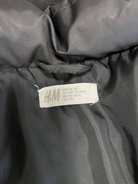 Курточка пуховик куртка h&m 7-8 років