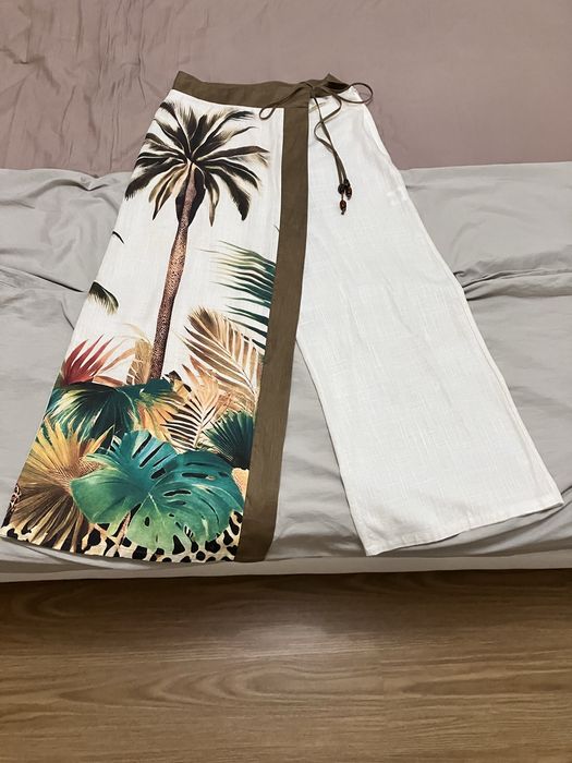 Calça linho sahoco
