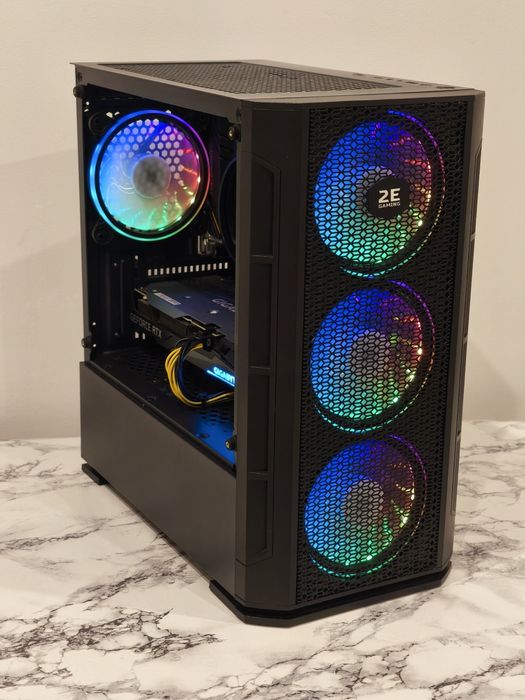 Игровой пк GIGABYTE RTX 3060 (3 куллера), Ryzen 5 5600, 16GB, 500GB