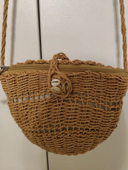 Плетена сумочка cross body