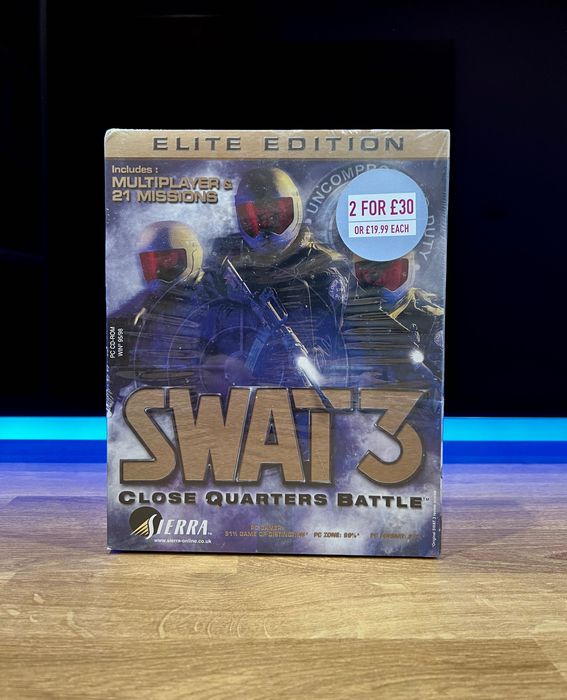 SWAT 3 Elite Edition nowy FOLIA (PC EN 2000) BIG BOX UK wydanie
