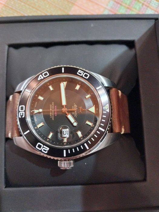 мужские часы Atlantic 80372 как новые