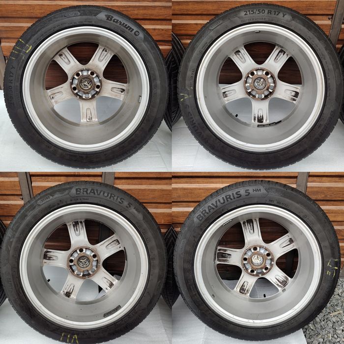 Комплект коліс Toyota Avensis T-25  2.2 D_Cat 5*114,3 R17//215*50R17