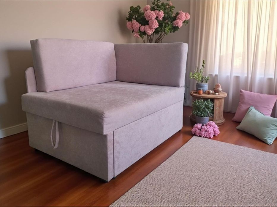 Narożnik z pojemnikiem rogówka dziecięcy łóżeczko łóżko sofa kanapa