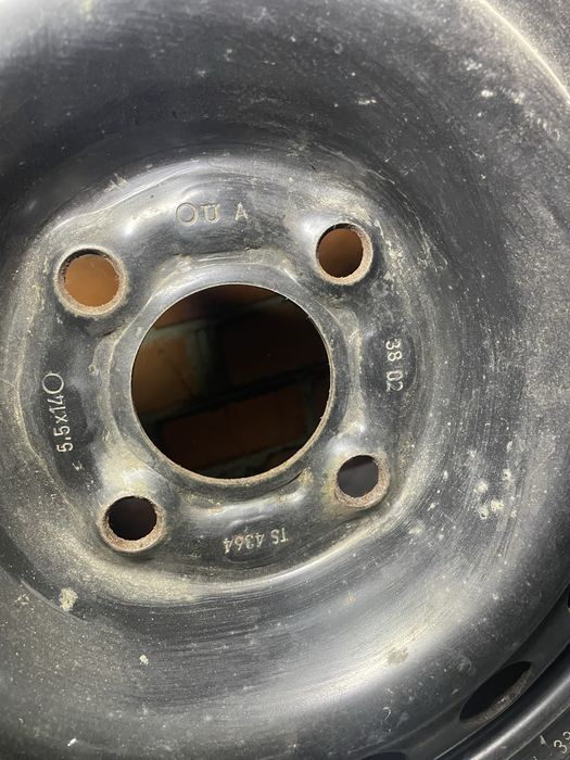 Диск железный 4х114.3+ резина