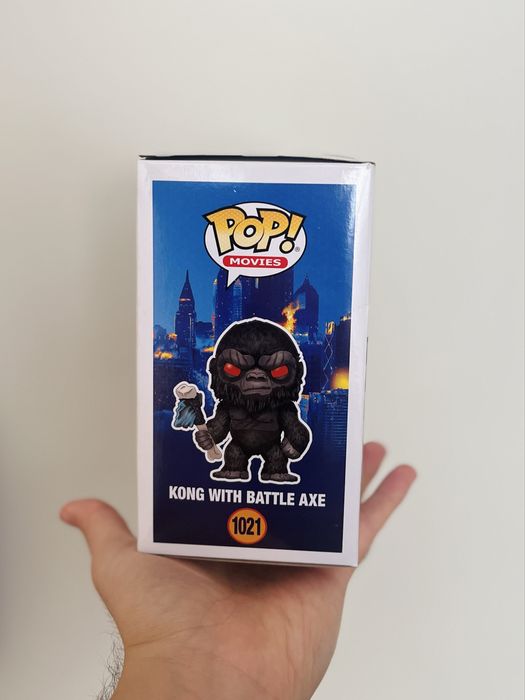 Funko Pop Kong with Battle Axe Godzilla vs Kong