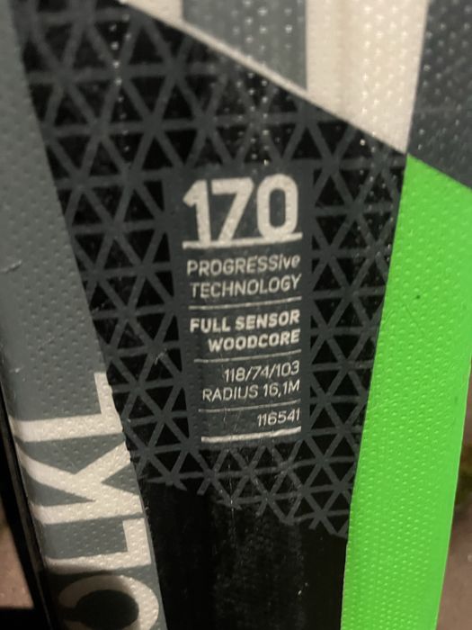 Narty Volkl RTM dlugość 170 cm