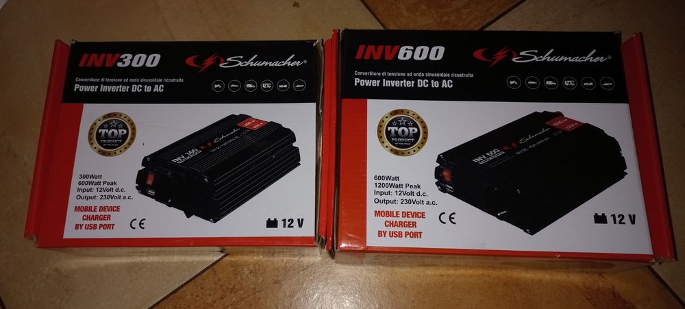 Інвертор напруги 300-600w; 600- 1200w