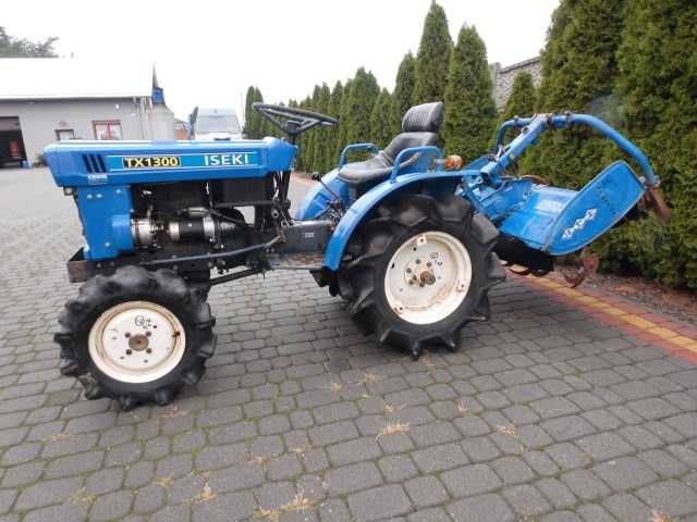 Iseki TX 1300 4x4 13KM glebogryzarka gratis mini traktor Kubota yanmar