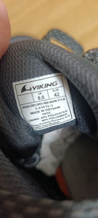 Чоловічі черевики Viking Urban Explorer High Warm GTX M (Gore-Tex), Норвегія .ботинки зимові, кросівки зимарозмір 42