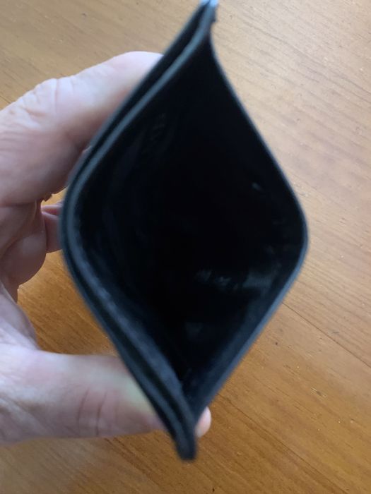 Carteira em pele para cartoes