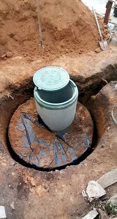 Земляные работы Копка септик выгребные ямы траншея канализация вода