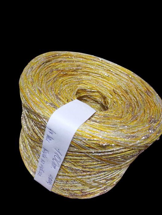 Motek melanż len 100%