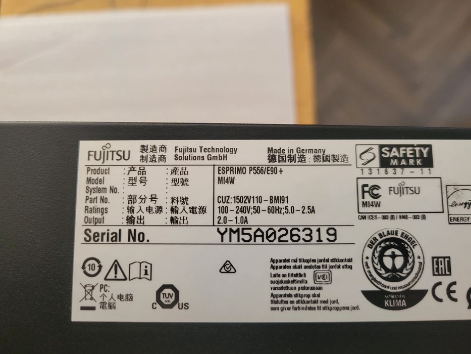 Комп'ютер, ПК, системний блок Fujitsu i3-6100/DDR4 8Gb