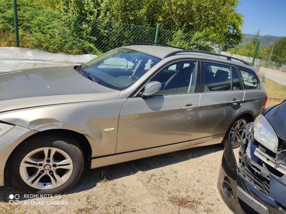 Peças BMW 320d E91 E90 motor N47D20A, frente completa, porta, traseira