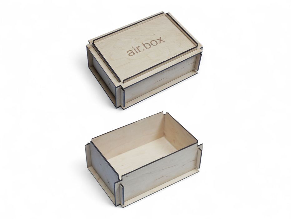 Дерев'яна подарункова коробка, коробка з фенери для подарка,  бокс