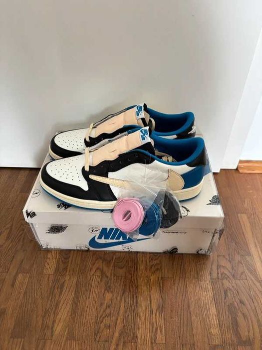 Jordan 1 Retro Low OG SP Fragment x Travis Scott R.43