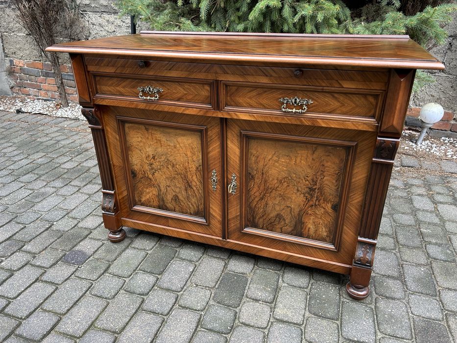 Antyczna Komoda Ekletyczna Antyk Kredens Lata 20 Unikat Po Renowacji