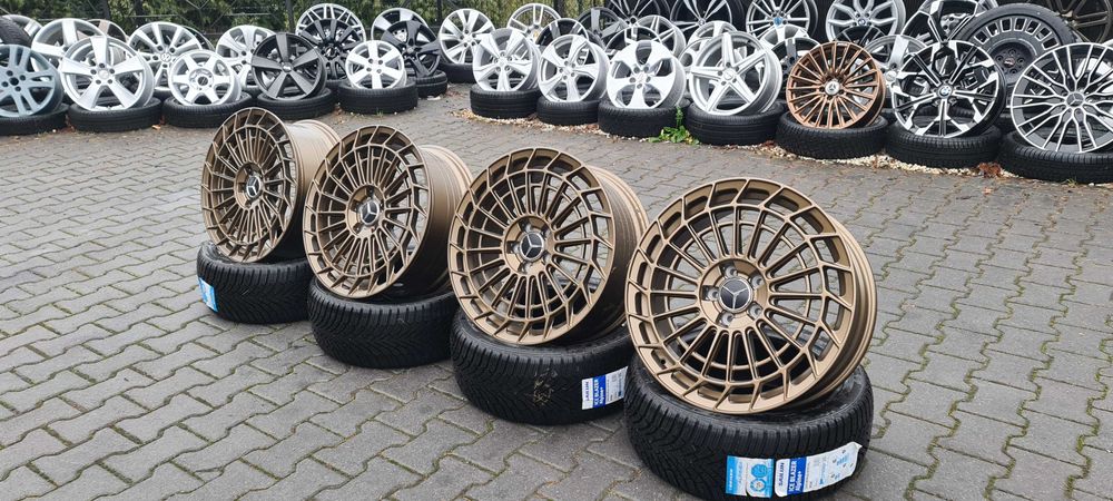 Felgi aluminiowe 19" 5x112 8J ET35 Mercedes Bmw Audi VW Cupra Seat itp