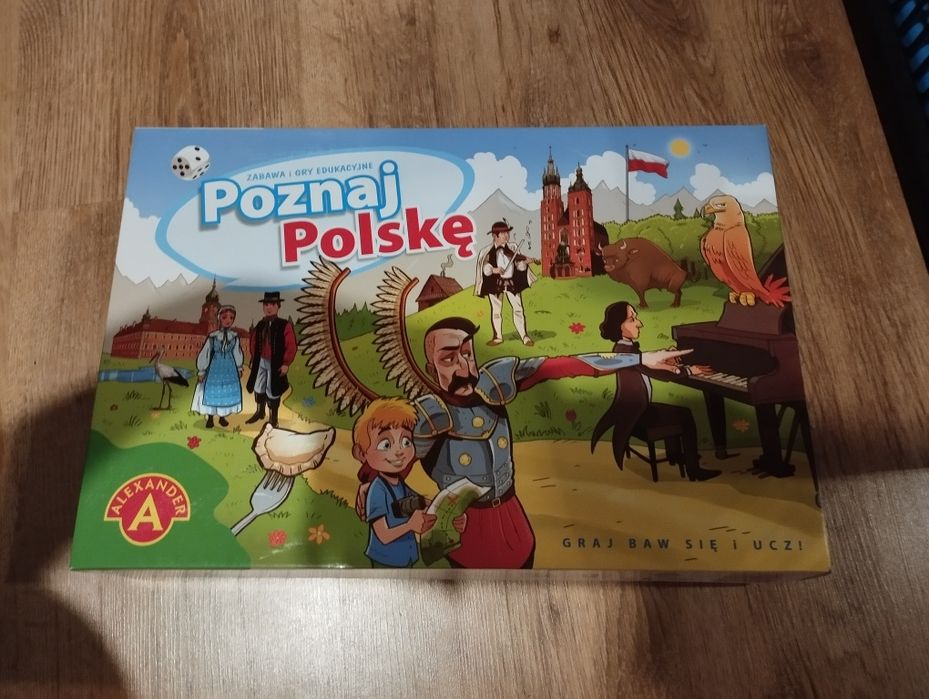 Gra planszowa Poznaję Polskę