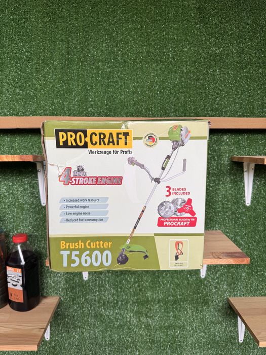 Бензокоса 4х-тактна Procraft T5600 мотокоса