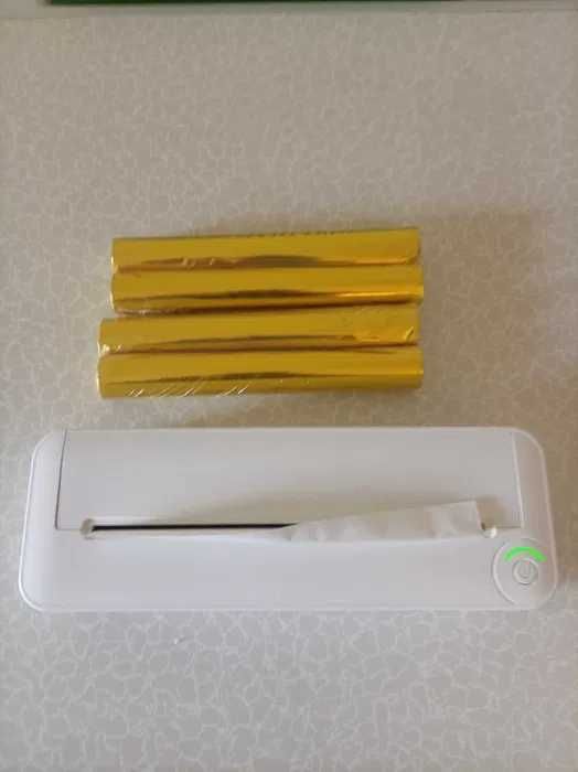 Impressora Térmica Portátil + Rolos Extra Incluídos