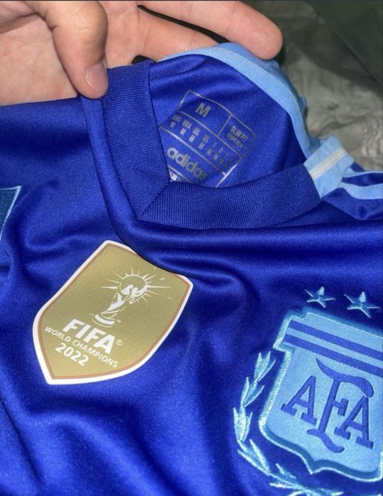 Camisola Campeã argentina 2022