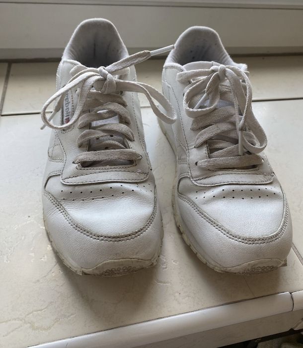 Buty białe reebok 37