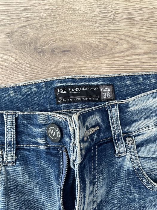 Calças Jeans de ganga