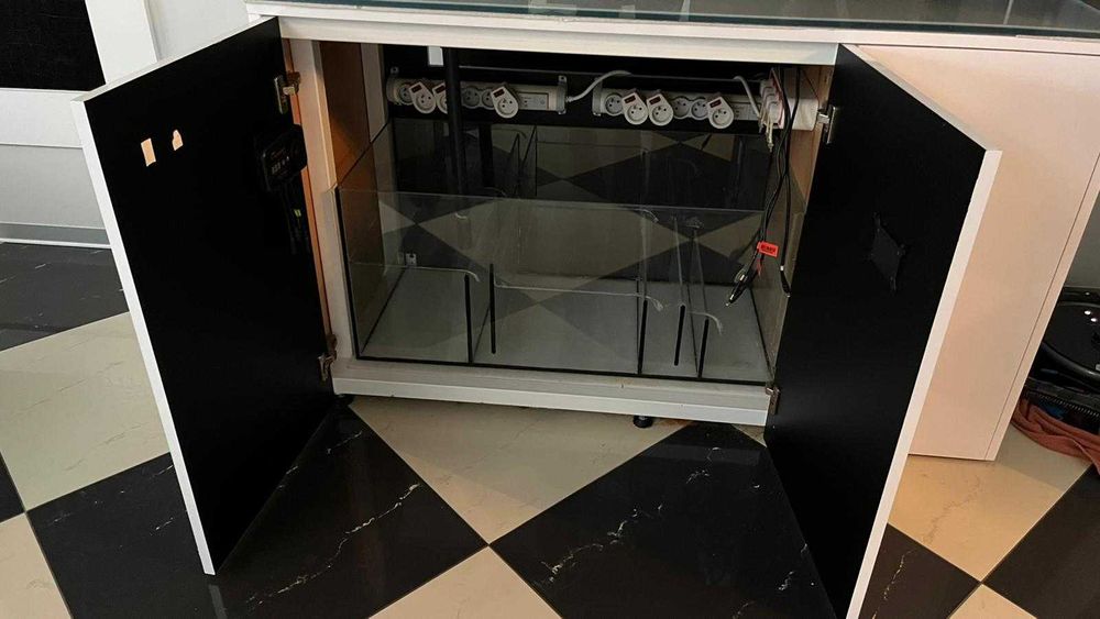 Gotowy Zestaw Akwarium Morskie 140x55x55, Full Optiwhite, Maxspect