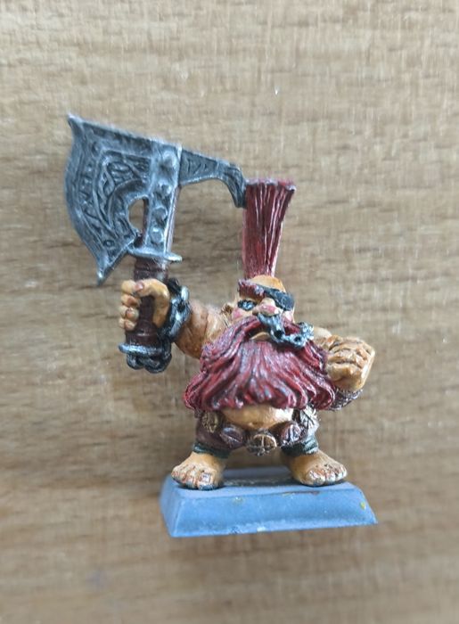 4 Figurki Felix i Gotrek, Gallagher, Kapłan - Warhammer Talisman