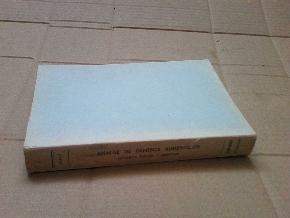 Análise de géneros alimentícios : métodos físicos e quimícos