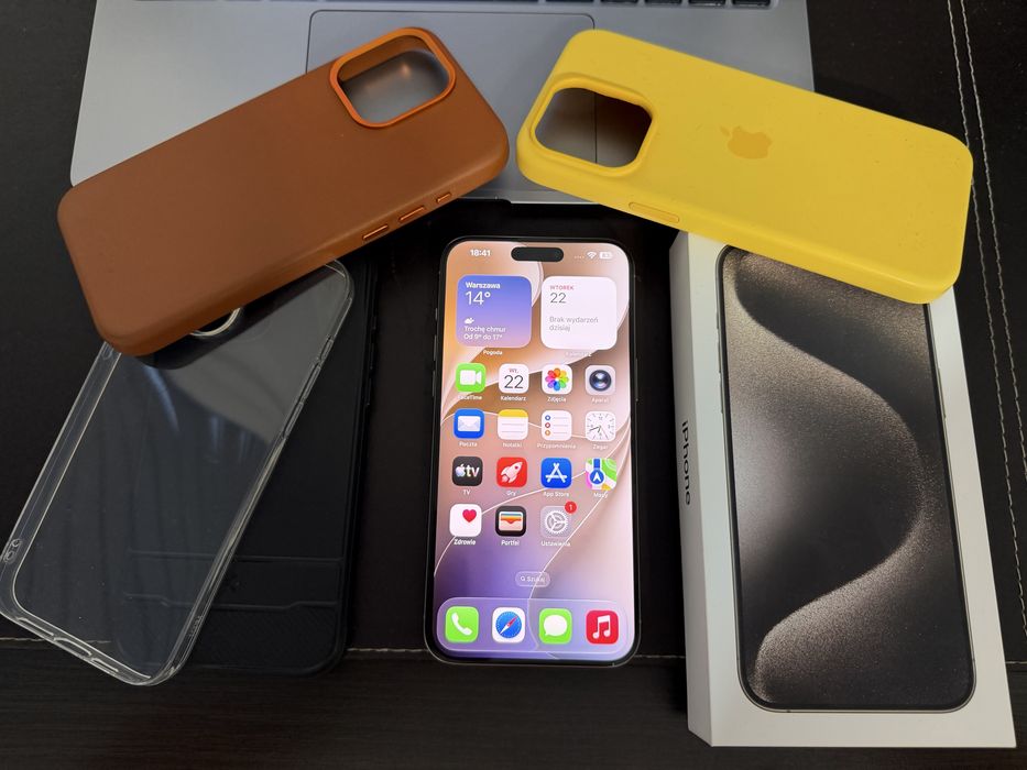 iPhone 15 Pro Max 256GB Tytan Naturalny