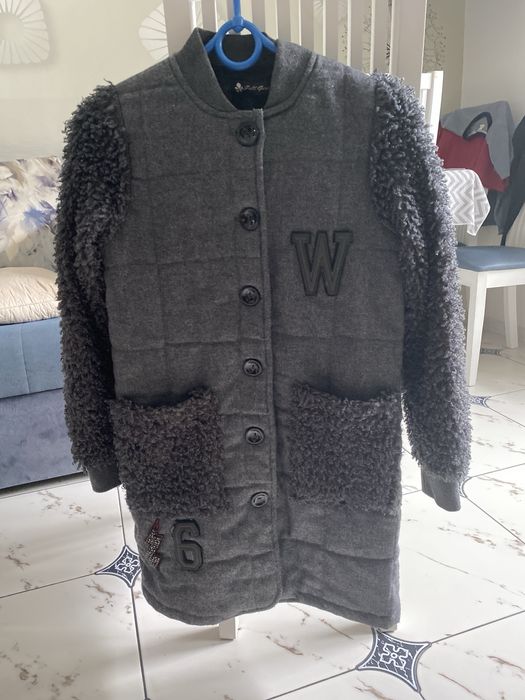 Пальто нарядне, куртка барашка, бомпер