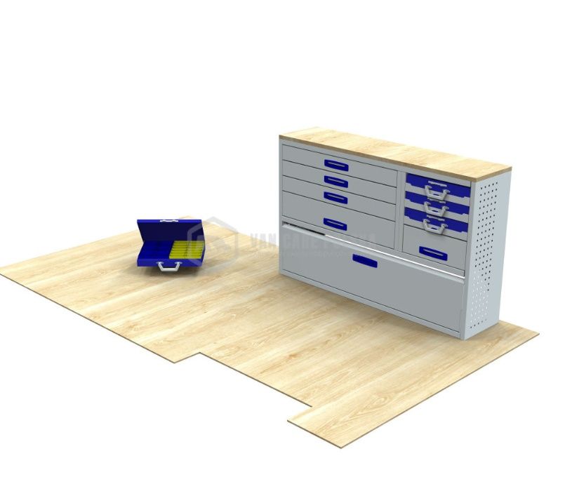 Zabudowa warsztatowa do busa komplet