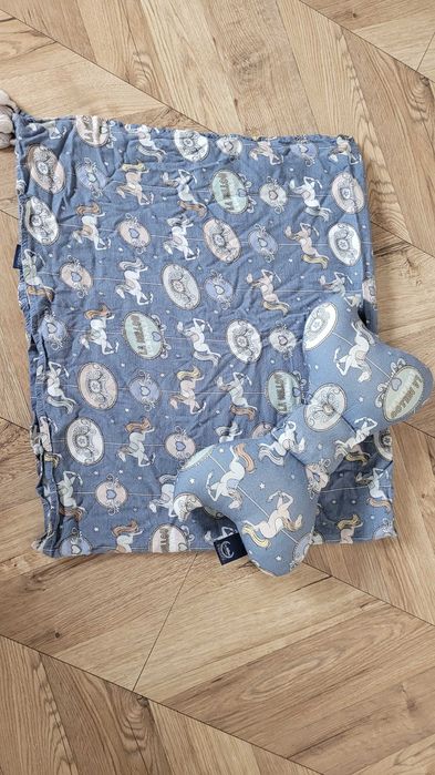 La Millou otulacz bambusowy + poduszka motylek