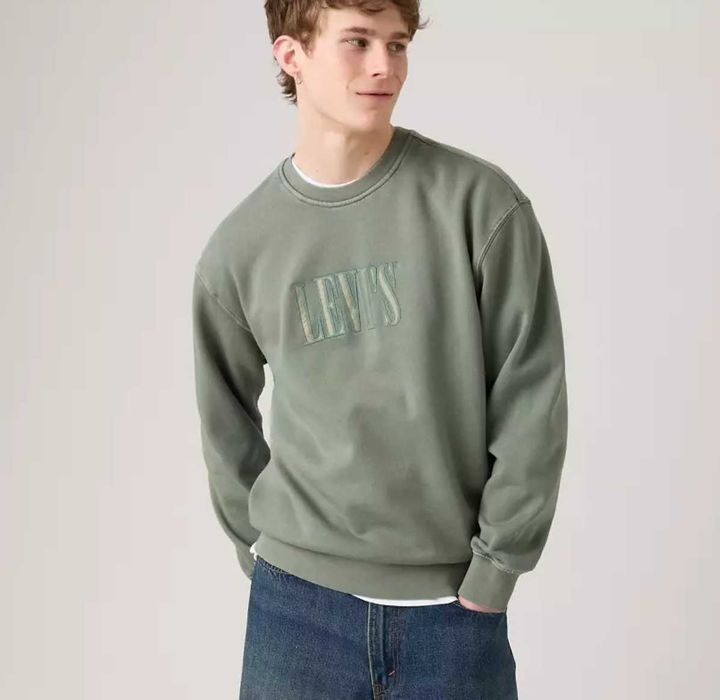 Свитшот Levi’s / світшот Левіс чоловічий бавовняний повсякденний | Оригінал | M, L, XL