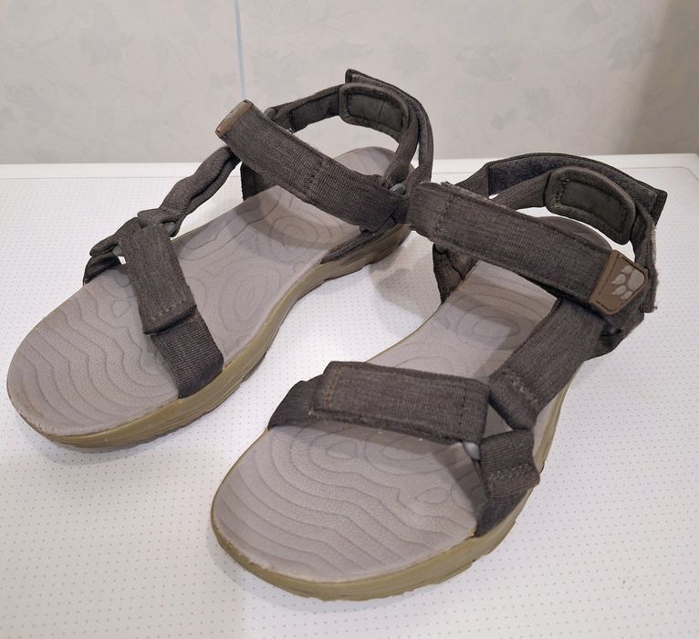 Сандали Jack Wolfskin женские. Женские босоножки на липучке