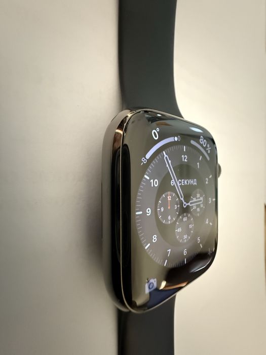 Apple Watch 7 Stalines Steel graphite 45mm