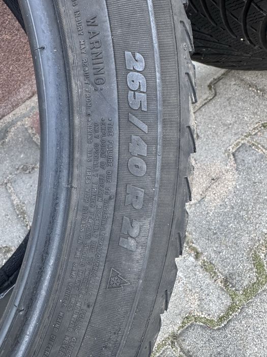 Opony zimowe michelin latitude alpin la2 Porsche macan 295/35/21 & 265/40/21